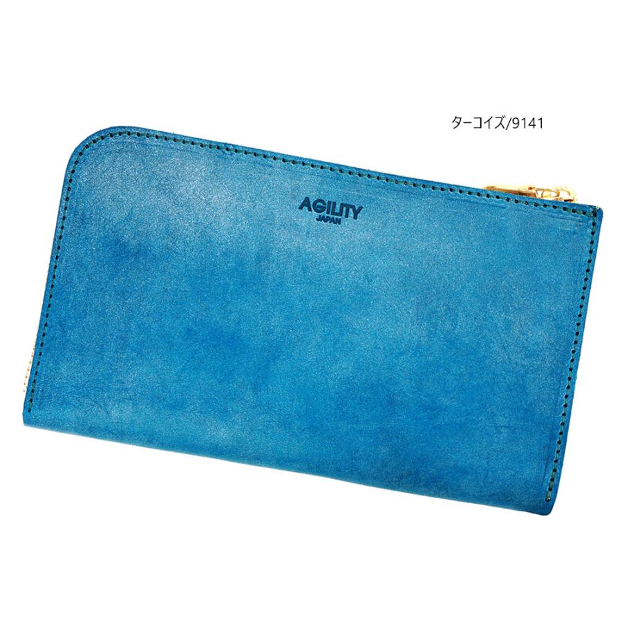 財布 長財布 L字ファスナー 旅行財布 革 レザー スマホポーチ