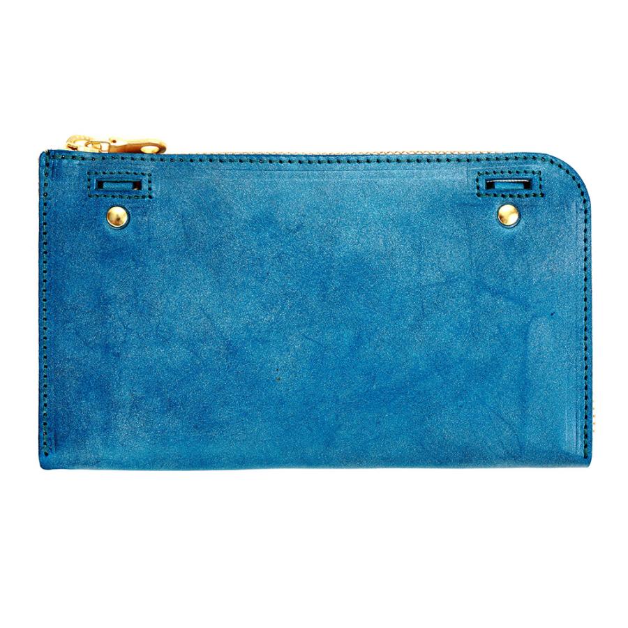 財布 長財布 L字ファスナー 旅行財布 革 レザー スマホポーチ