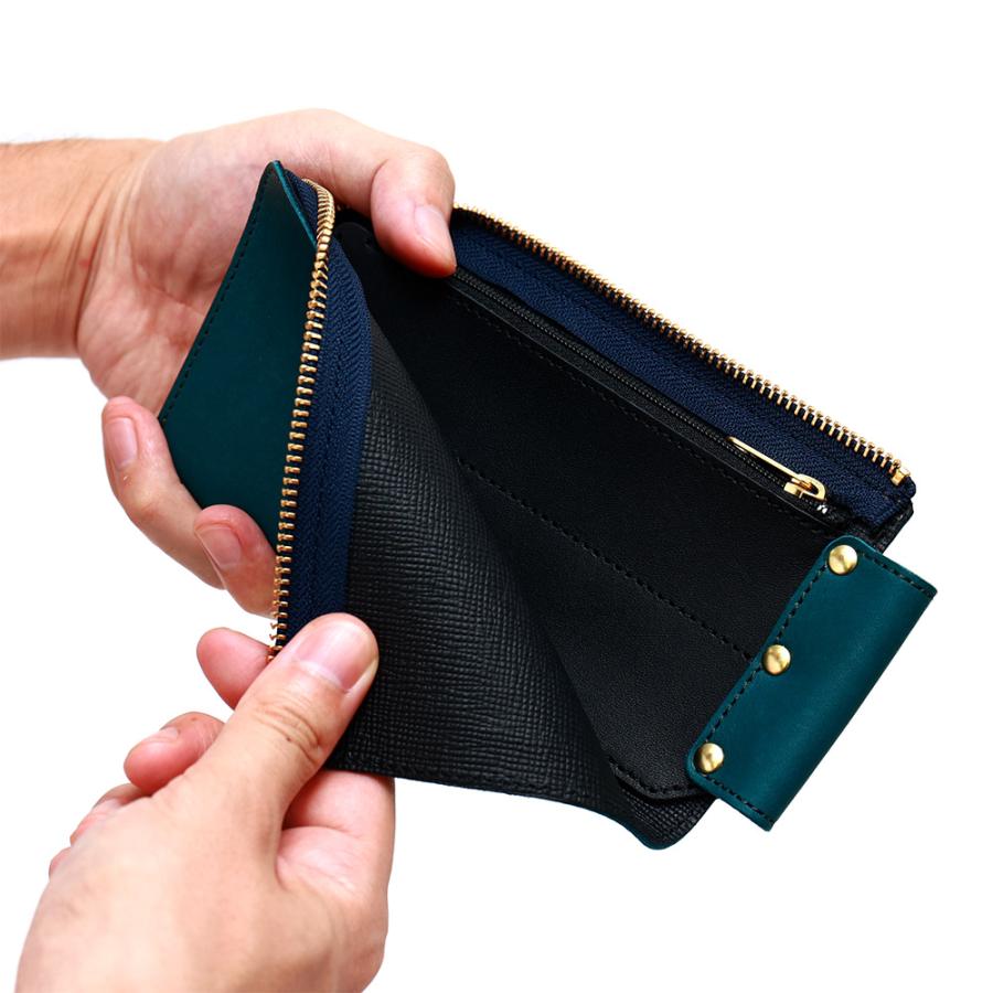 スマホポーチ スマホショルダー 長財布 L字 メンズ レディース コンパクト シンプル 革 本革 AGILITY affa アジリティアッファ SAYAポシェット_16