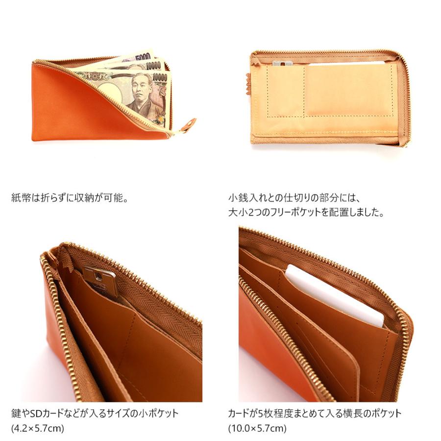 AGILITY（アジリティ） 長財布 L字ファスナー スリット 10枚