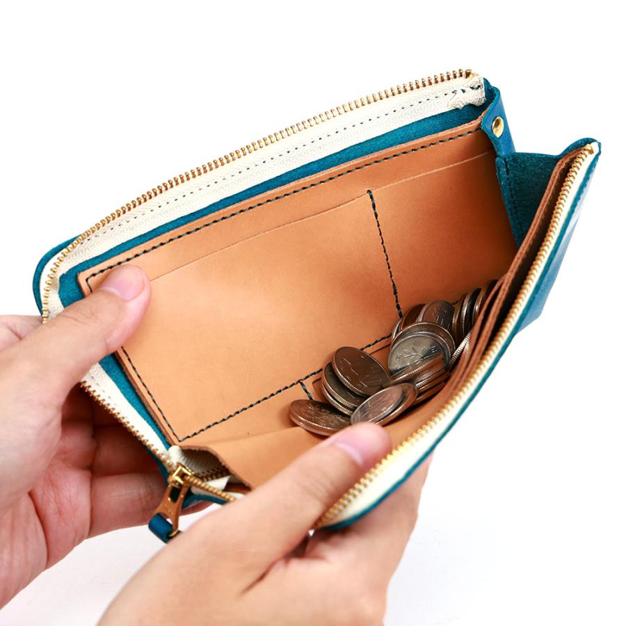 AGILITY（アジリティ） 長財布 コンパクト L字 薄い スリム シンプル