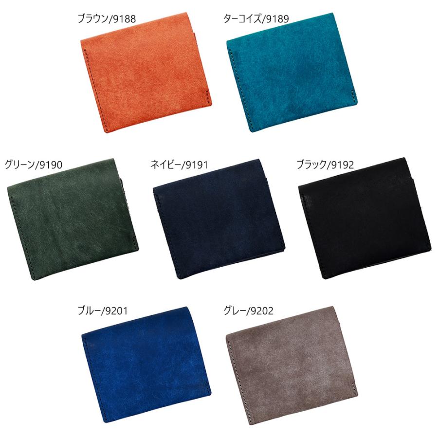 AGILITY（アジリティ） 二つ折り財布 小さい 極小 使いやすい 本革