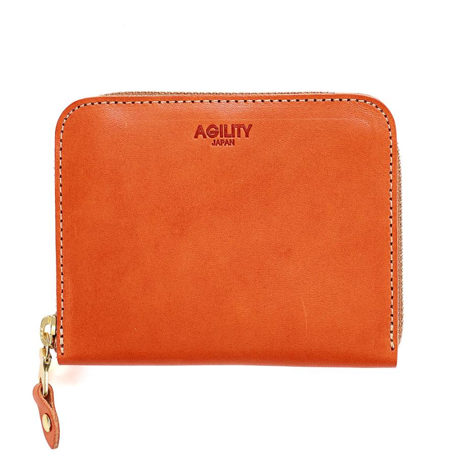 AGILITY（アジリティ） カードがたくさん入る財布 二つ折り財布 折り