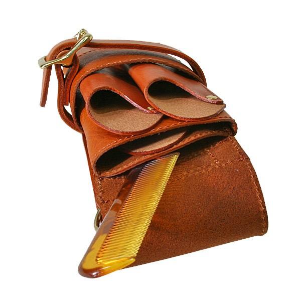 シザーケース 美容師 3丁 革 レザー 日本製 手作り AGILITY Pro アジリティ プロ ブウジー | AGILITY | 19