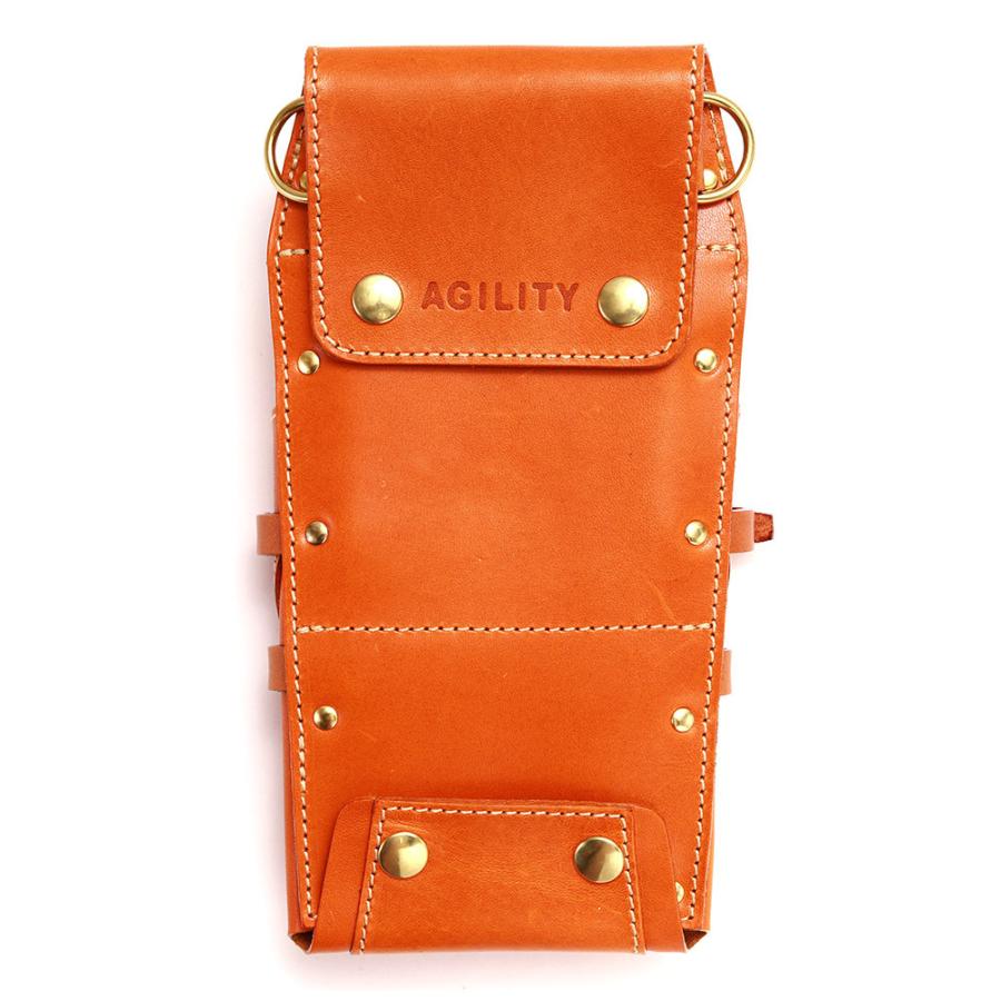 シザーケース 4丁 美容師 スタイリスト 本革 トリマー 腰 斜め掛け 日本製 AGILITY Pro アジリティプロ モンタナ | AGILITY | 11