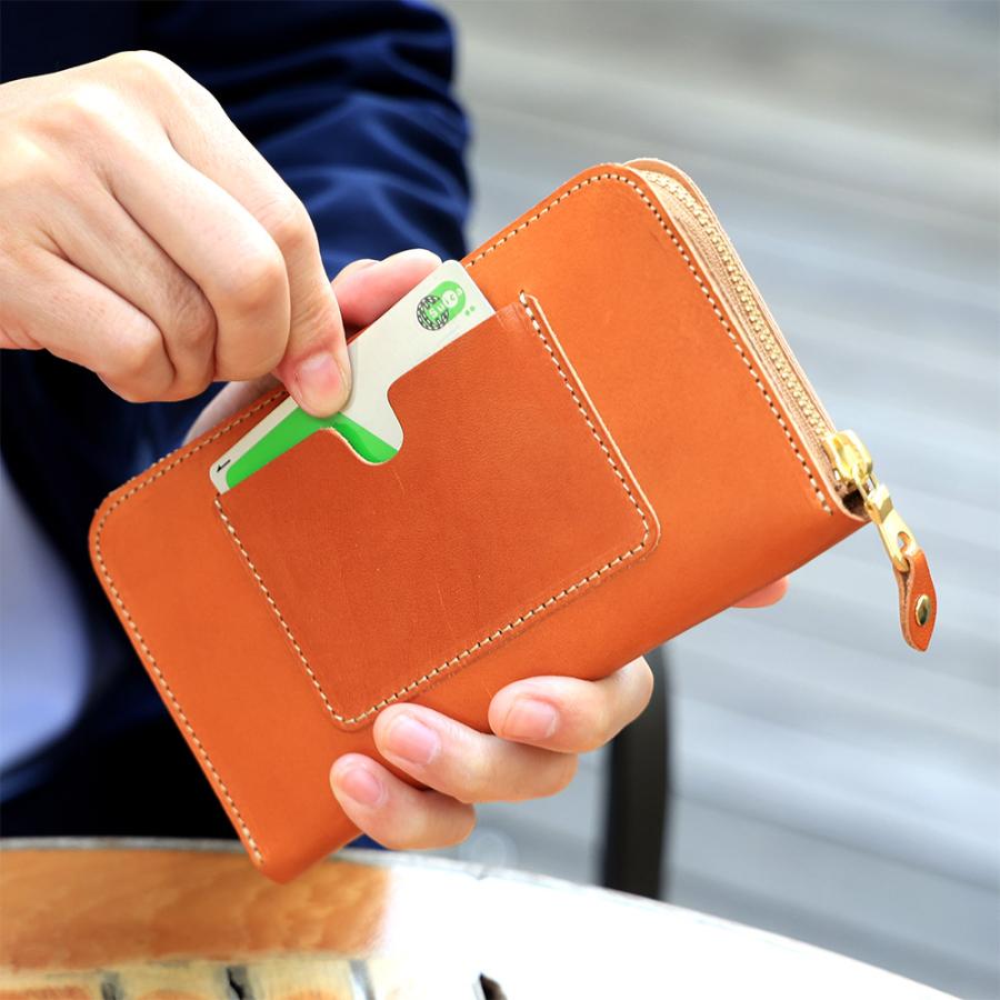 AGILITY（アジリティ） カードがたくさん入る財布 長財布 ラウンド