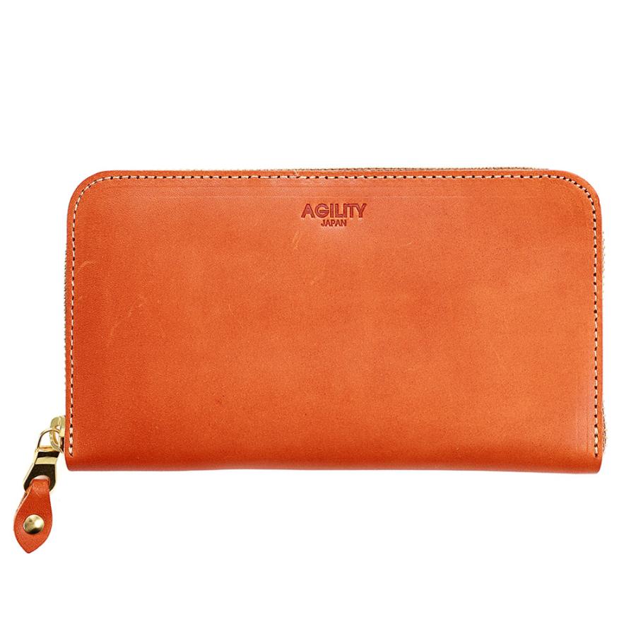 AGILITY（アジリティ） カードがたくさん入る財布 長財布 ラウンド