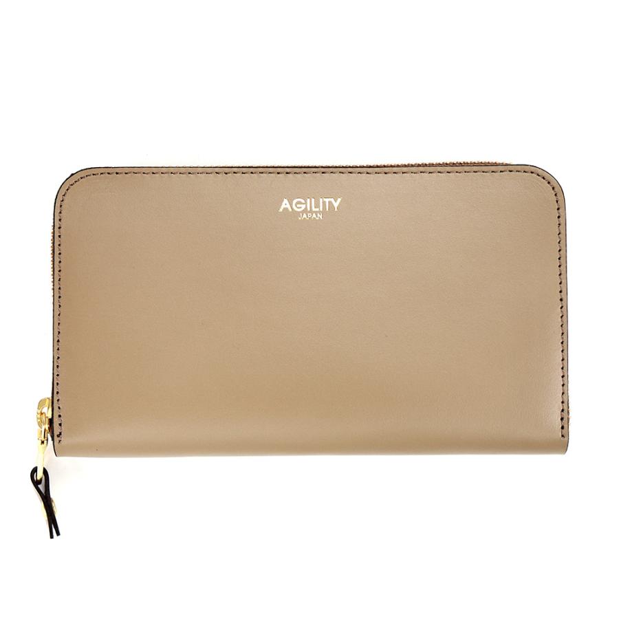 AGILITY（アジリティ） カードがたくさん入る財布 長財布 ラウンド