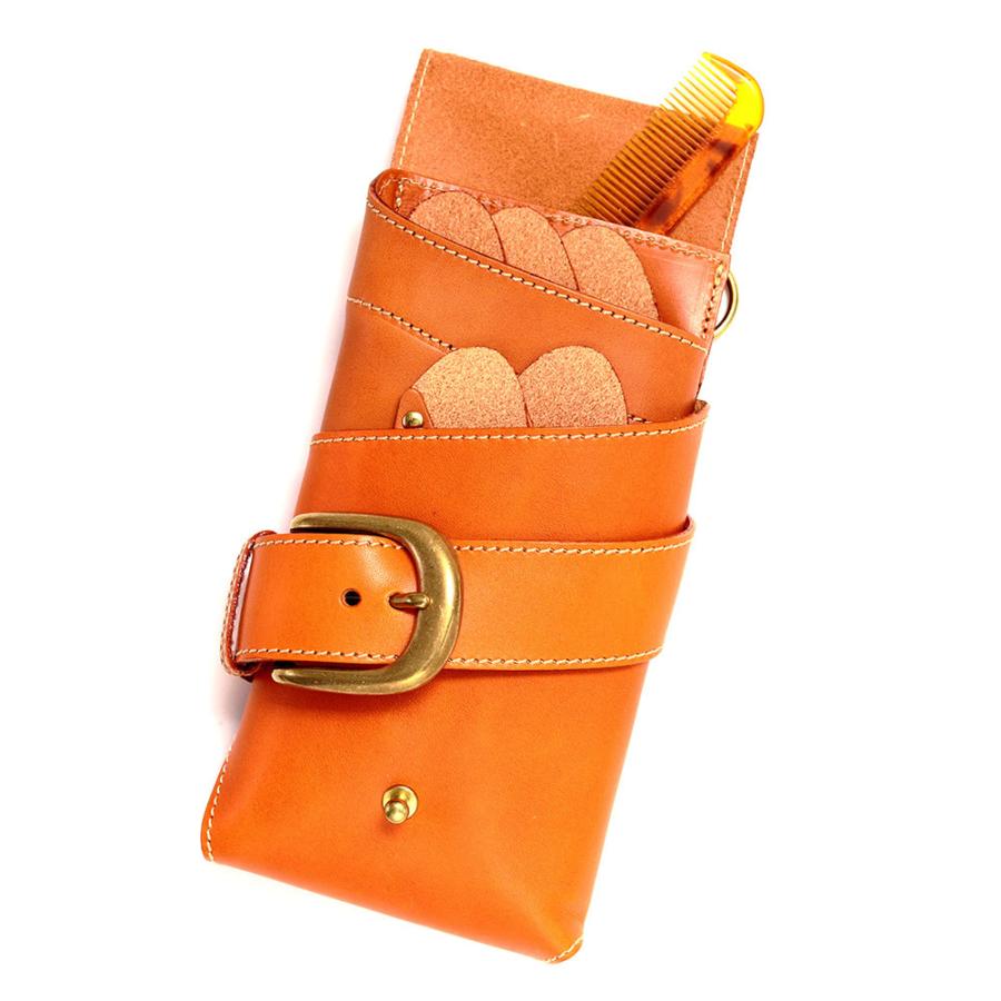 シザーケース 5丁 美容師 スタイリスト 本革 トリマー 腰 斜め掛け 日本製 AGILITY Pro アジリティプロ LOHAS 1 | AGILITY | 16