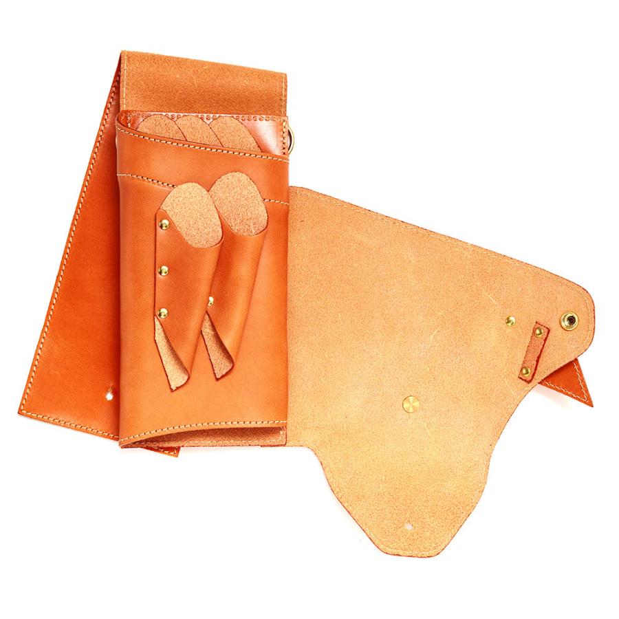 シザーケース 5丁 美容師 スタイリスト 本革 トリマー 腰 斜め掛け 日本製 AGILITY Pro アジリティプロ LOHAS 1 | AGILITY | 14