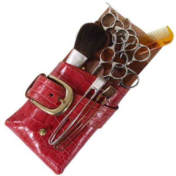 シザーケース 美容師 5丁 本革 レザー おしゃれ 日本製 手作り AGILITY Pro アジリティ プロ LOHAS1 | AGILITY