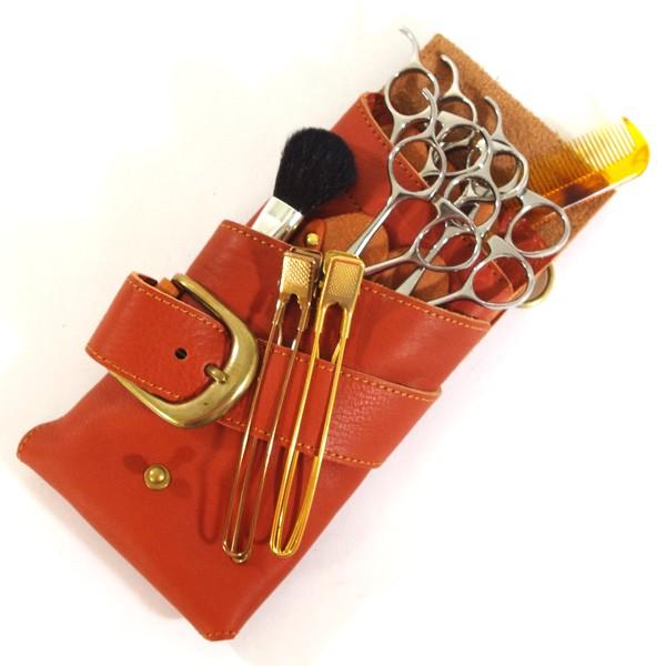 シザーケース 美容師 5丁 本革 レザー おしゃれ 日本製 手作り AGILITY Pro アジリティ プロ LOHAS1 | AGILITY | 17