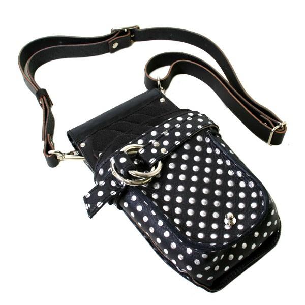 シザーケース 美容師 7丁 本革 レザー おしゃれ 日本製 手作り ドット スタッズ AGILITY Pro アジリティ プロ LOHAS2 | AGILITY | 14