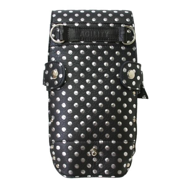 シザーケース 美容師 7丁 本革 レザー おしゃれ 日本製 手作り ドット スタッズ AGILITY Pro アジリティ プロ LOHAS2 | AGILITY | 15