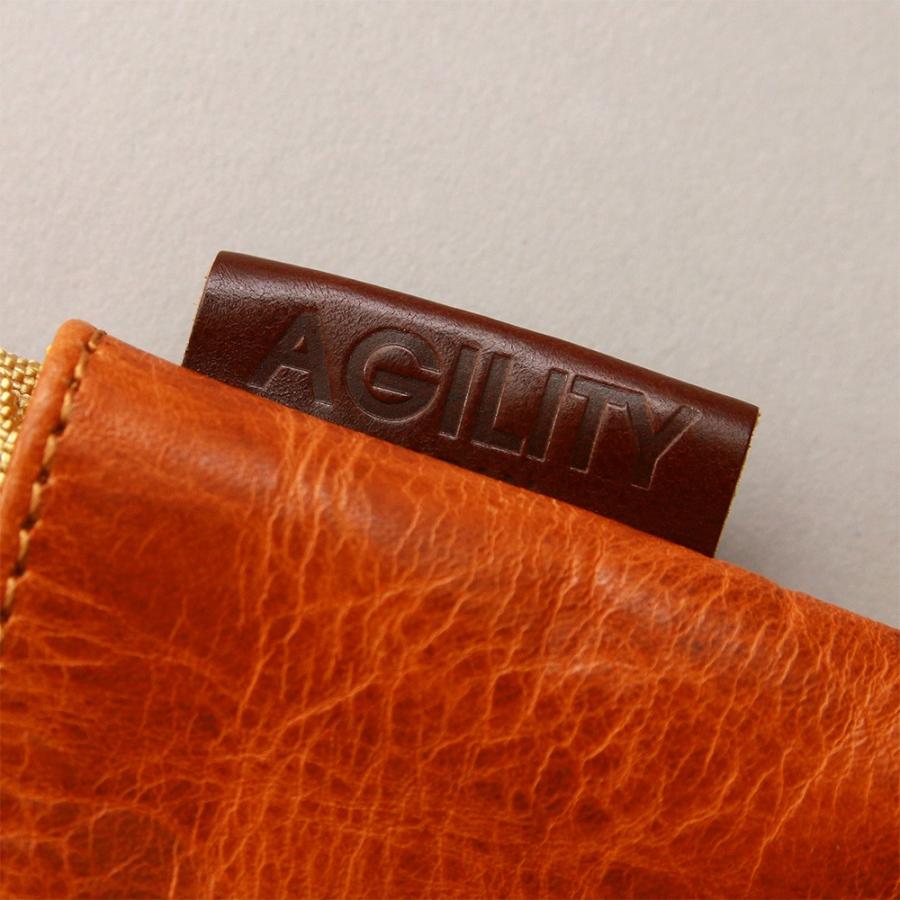 ミニポーチ サコッシュ 斜め掛け 本革 レザー スマホポーチ ミニショルダー  AGILITY affa アジリティアッファ ウォークS | AGILITY | 12