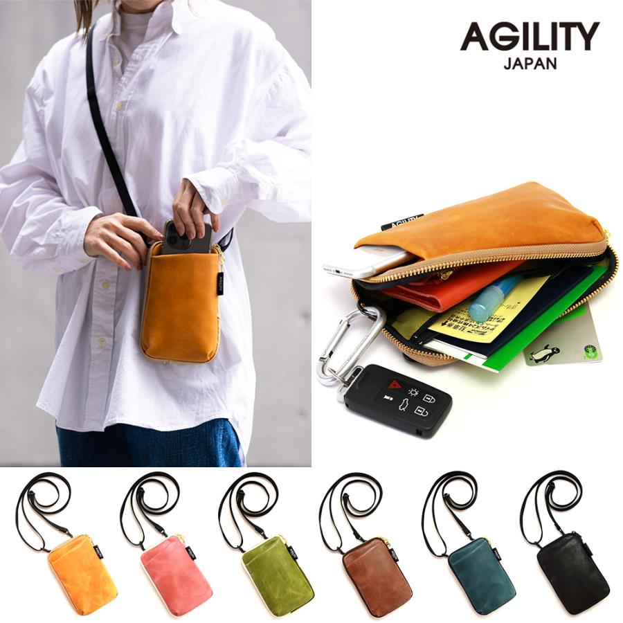 AGILITY（アジリティ） スマホショルダー レディース ミニバッグ