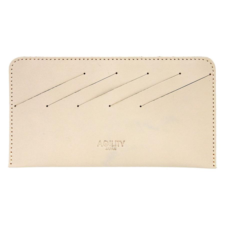 【ネコポス】カードフォルダー 10枚 インナーカードケース 長財布 薄型 横型 スリム レザー AGILITY affa アジリティアッファ カードフォルダー[M便 3/3] | AGILITY | 23