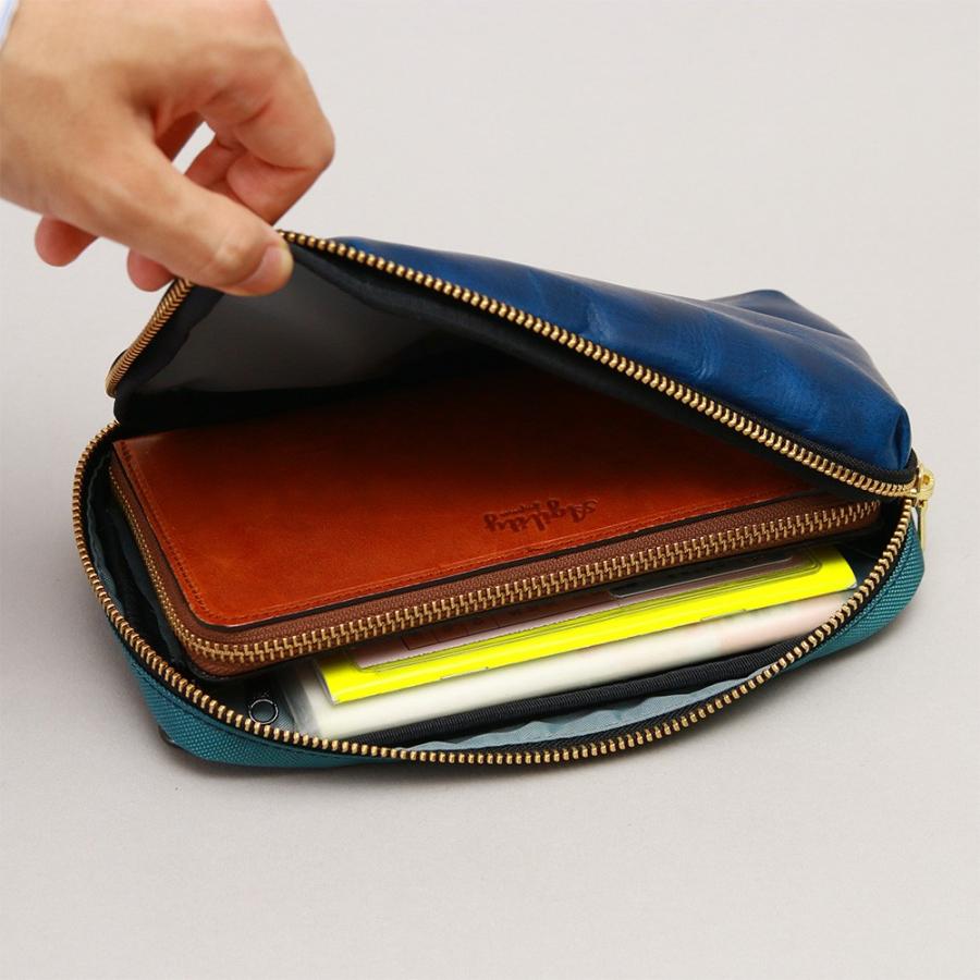 スマホショルダー メンズ A6 母子手帳 お薬手帖 長財布 ミニバッグ スマホバッグ AGILITY affa アジリティアッファ パークポシェットL | AGILITY | 21