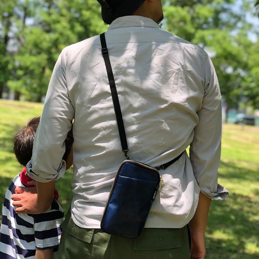 スマホショルダー メンズ A6 母子手帳 お薬手帖 長財布 ミニバッグ スマホバッグ AGILITY affa アジリティアッファ パークポシェットL | AGILITY | 26