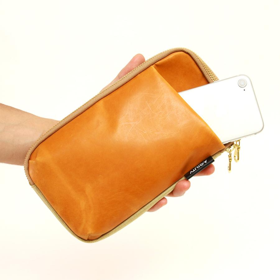 スマホショルダー レディース メンズ  長財布 A6 母子手帳 お薬手帖 ミニバッグ スマホバッグ AGILITY affa アジリティアッファ パークポシェットL | AGILITY | 19