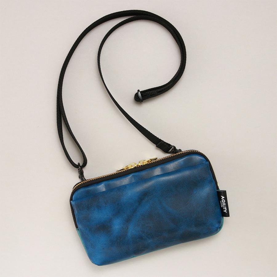 AGILITY（アジリティ） ショルダー A6 母子手帳 お薬手帖 お財布