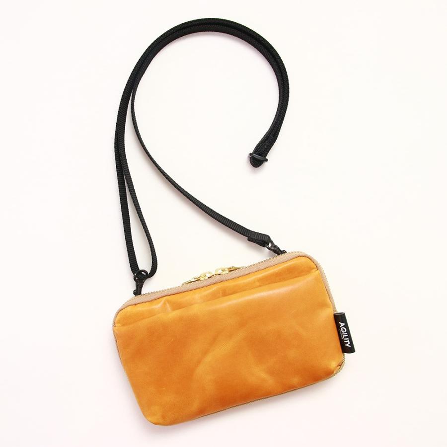 AGILITY（アジリティ） ショルダー A6 母子手帳 お薬手帖 お財布