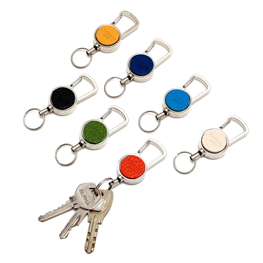 【ネコポス】カラビナ リールホルダー ワンポイント シンプル 鍵 キーホルダー  AGILITY affa アジリティアッファ カラビナリールホルダー[M便 3/3] | AGILITY | 15