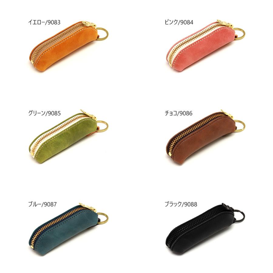 小銭入れ コインケース 60枚 縦長 革 本革 シンプル 革小物 キーリング AGILITY affa アジリティアッファ エクレア