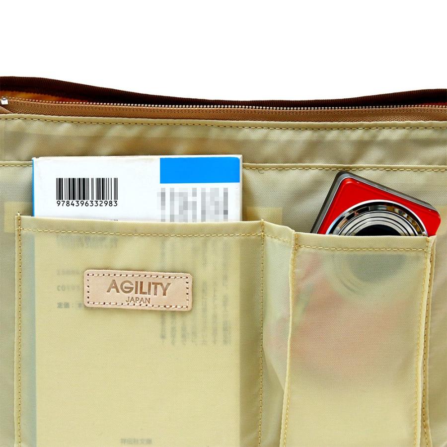 トートバッグ ショルダーバッグ 2way レディース A5 撥水 軽量 小さめ AGILITY Bisogn アジリティビゾン フルールミニ | AGILITY | 19