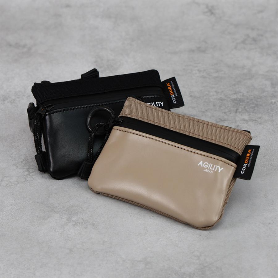 AGILITY（アジリティ） 財布 ミニ財布 カラビナ 吊るす ポーチ