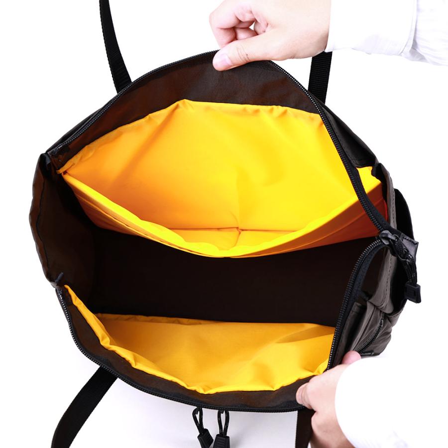 トートバッグ 横型 ナイロン 撥水 メンズ レディース 軽量 通勤 旅行 マチあり ファスナー ヴァレクトートヨコ | AGILITY | 17