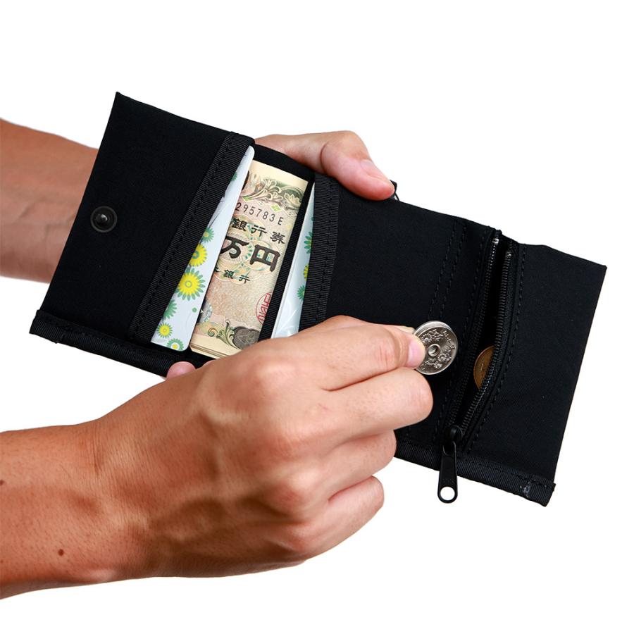 AGILITY（アジリティ） ミニ財布 三つ折り財布 ネックウォレット