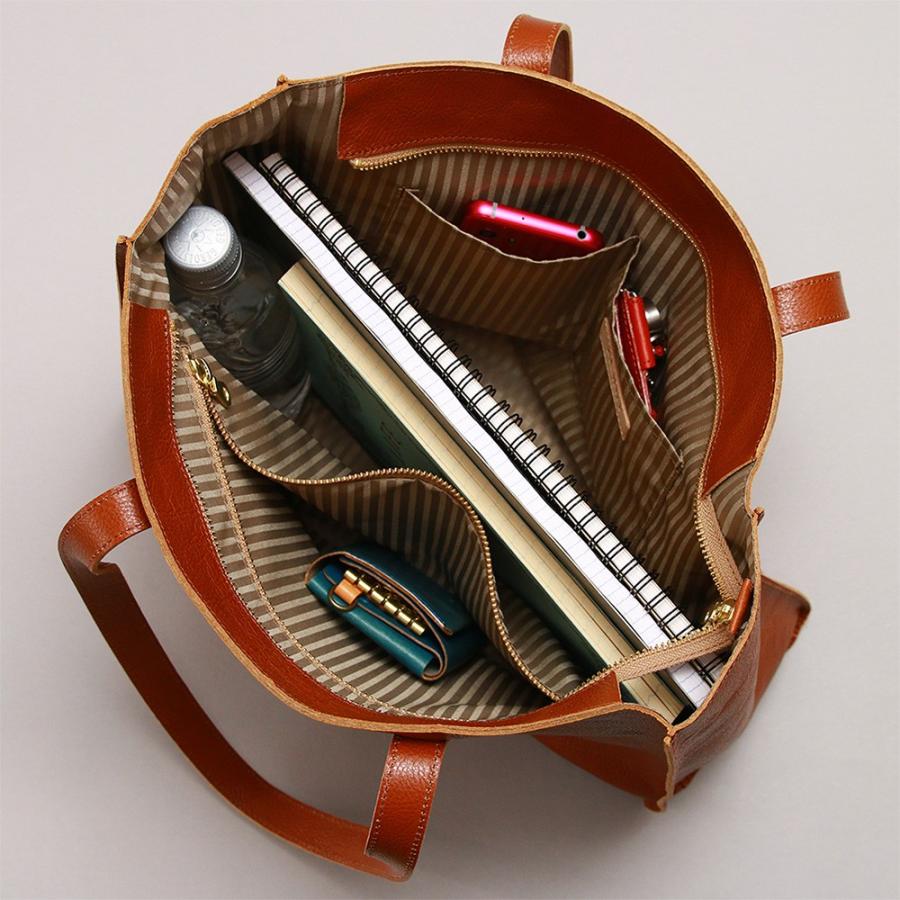 トートバッグ レザートート A4 ショッパー ファスナー付き 本革 レザー  AGILITY affa アジリティアッファ シックトート | AGILITY | 15