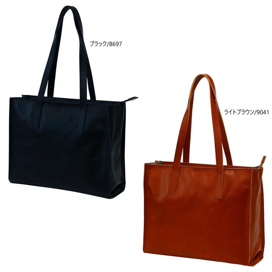 トートバッグ レザートート A4 ショッパー ファスナー付き 本革 レザー  AGILITY affa アジリティアッファ シックトート | AGILITY | 06