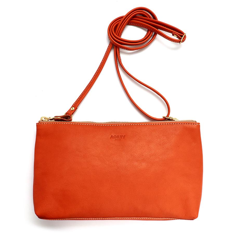 AGILITY（アジリティ） ショルダーバッグ 小さめ コンパクト 横型 斜め
