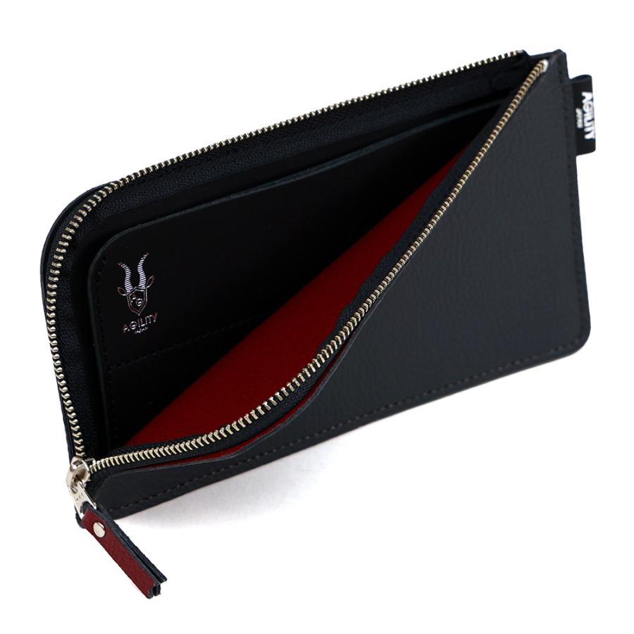 バイカラー 財布 長財布 L字ファスナー 極薄 メンズ レディース シンプル おしゃれ AGILITY affa アジリティ アッファ ヤヌスロングウォレット | AGILITY | 19