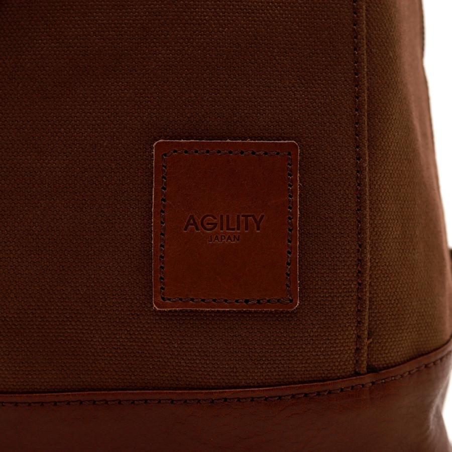バックパック リュックサック 異素材 本革 帆布 コットン キレイめ  レザー 本革 AGILITY affa アジリティアッファ コパン | AGILITY | 11