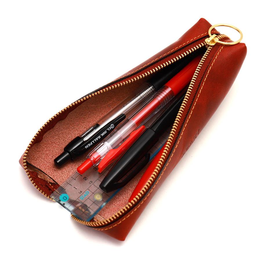 AGILITY（アジリティ） ペンケース 革 レザーペンケース メガネケース