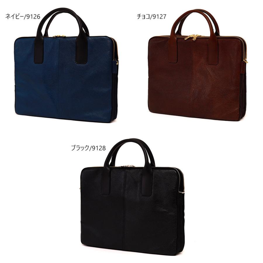 ビジネスバッグ ブリーフケース 小型  軽量 薄型 2way A4 ピッグスキン 豚革 日本製 AGILITY affa アジリティ アッファ ペガーズビジネス | AGILITY | 06