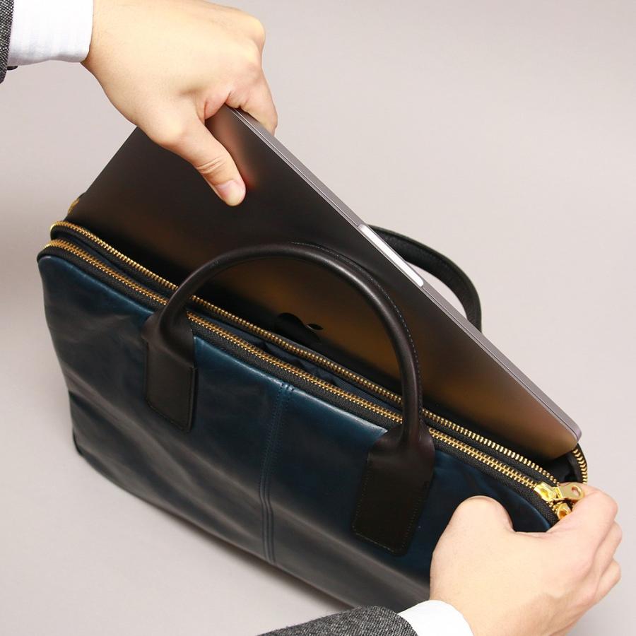 ビジネスバッグ メンズ 軽量 丈夫 ブリーフケース PCバッグ 13.3インチ 馬革 レザー 本革 AGILITY affa アジリティ アッファ ペガーズビジネス | AGILITY | 20