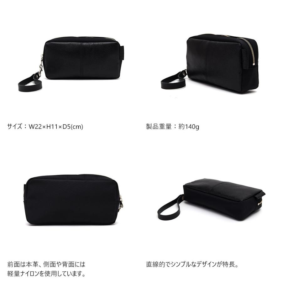 ミニポーチ クラッチ ループ 化粧ポーチ メンズ 豚革 ピッグレザー 軽量 シンプル  AGILITY affa アジリティ アッファ ペガーズポーチ | AGILITY | 04