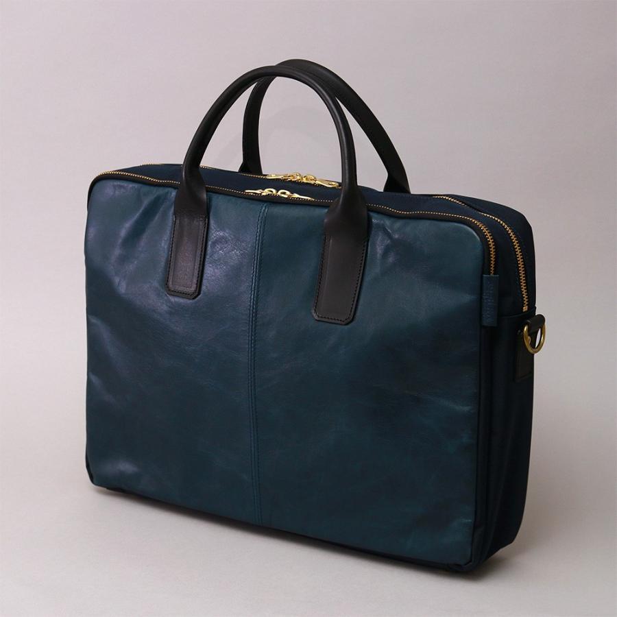 ビジネスバッグ メンズ 大きめ ブリーフケース B4サイズ対応 本革 軽量 レザー ナイロン AGILITY affa アジリティ アッファ ペガーズビジネスL | AGILITY | 09