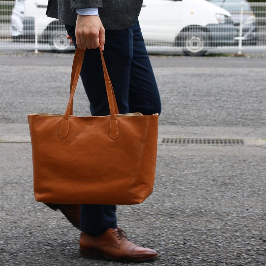 レザートート シンプル A4 肩掛け ユニセックス 本革 レザー 牛革 AGILITY affa アジリティアッファ エテルネルトートL | AGILITY | 19