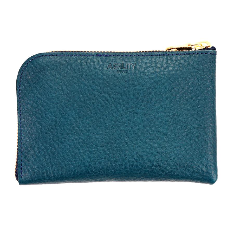 iPhone SE対応 スマホが入る財布 革 折財布 L字ファスナー ハーフウォレット AGILITY affa アジリティ アッファ スマートウォレット | AGILITY | 10