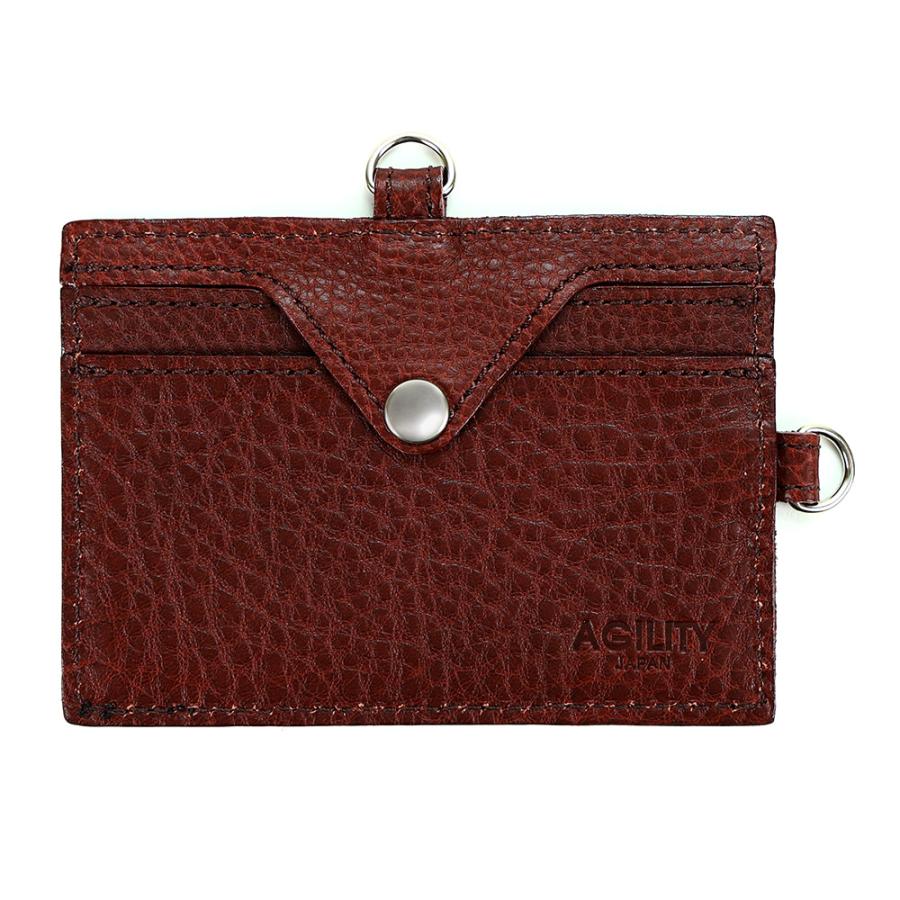 【ネコポス】IDカードホルダー 定期入れ 革 ストラップ別売 社員証 入館証 AGILITY affa アジリティ アッファ IDケース[M便 3/3] | AGILITY | 11