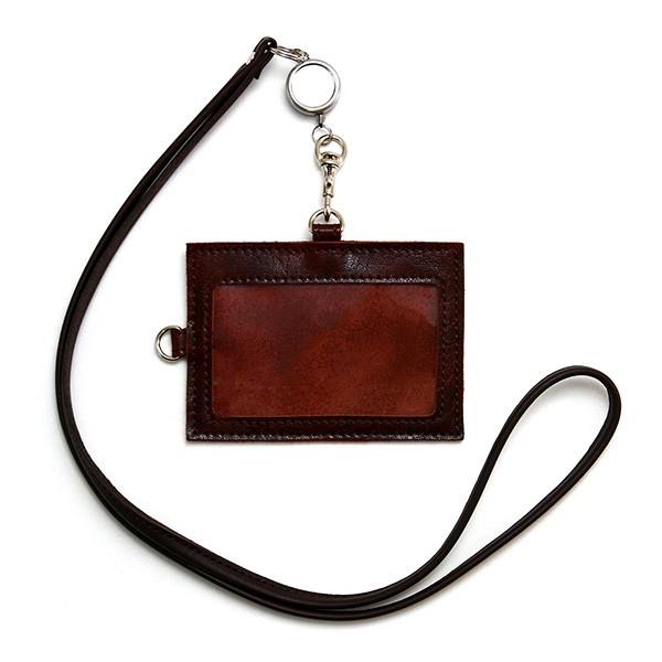 リール付き 革 レザー IDカードケース ネックストラップ おしゃれ 牛革 本革  AGILITY affa アジリティアッファ リールIDホルダー | AGILITY | 07