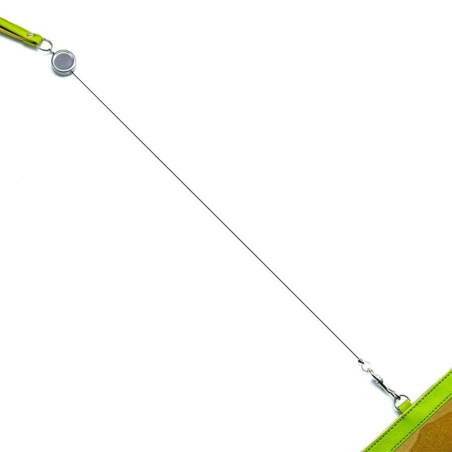 リール付き IDカードケース のびる 本革 レザー レディース IDホルダー  AGILITY affa アジリティアッファ リールIDホルダー | AGILITY | 24
