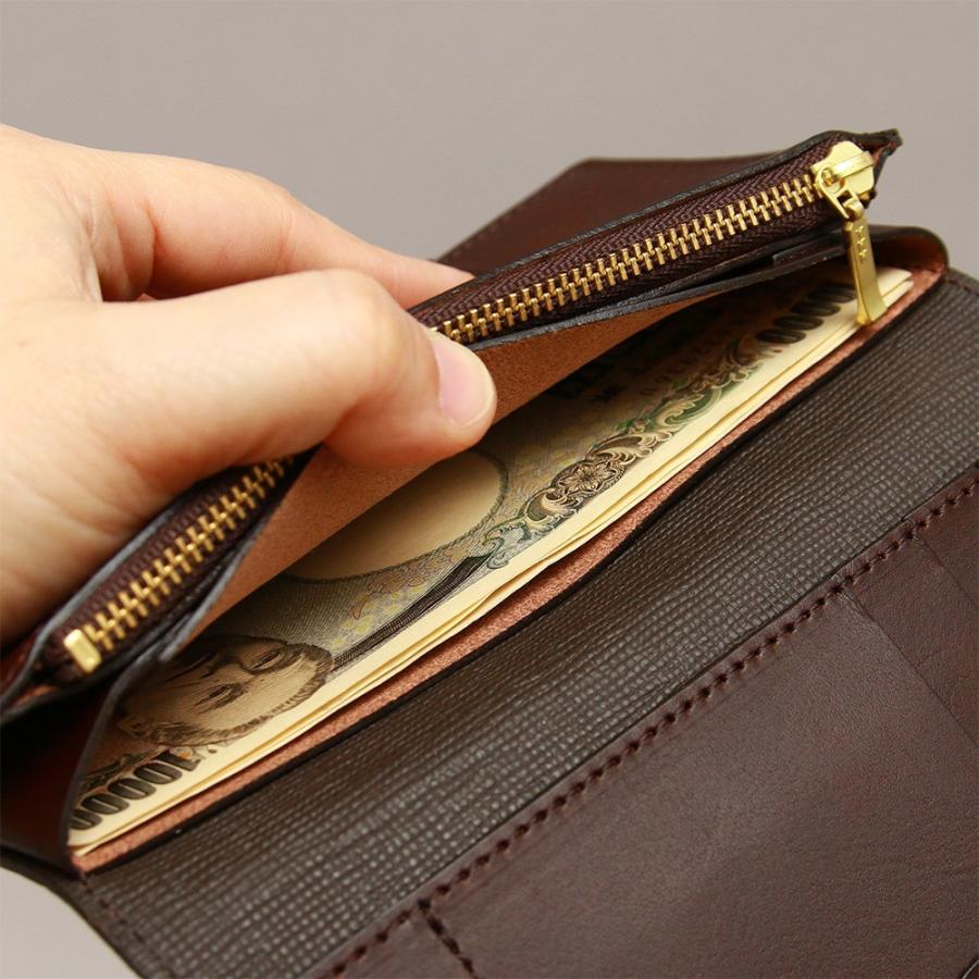 AGILITY（アジリティ） 長財布 革 極小 メンズ 革 本革 ロング