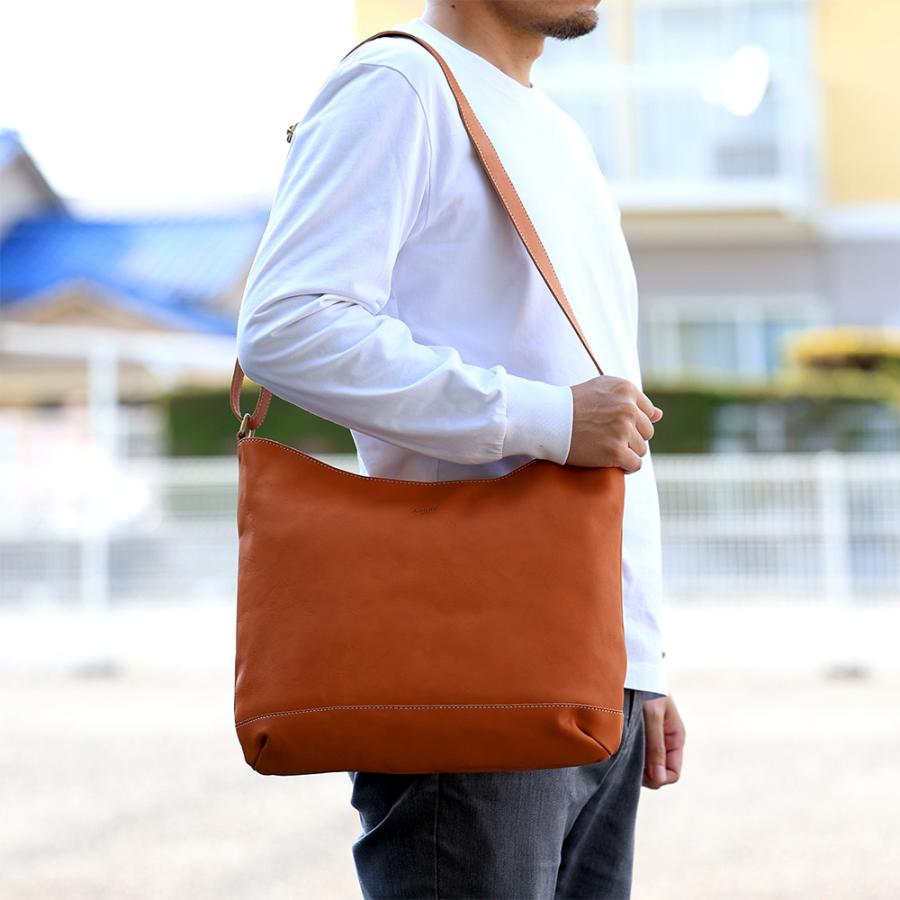 AGILITY（アジリティ） ショルダーバッグ A4 シンプル 2way ファスナー 