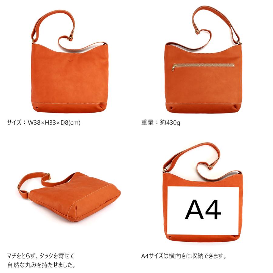 AGILITY（アジリティ） ショルダーバッグ A4 シンプル 2way ファスナー 